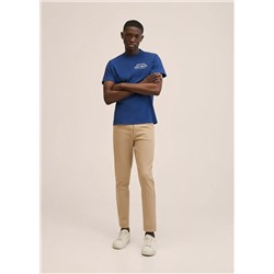 Camiseta algodón estampado -  Niño | MANGO OUTLET España