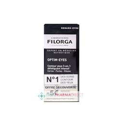 Filorga Optim-Eyes Contour des Yeux Cernes Poches & Rides 15ml PROMO -5€