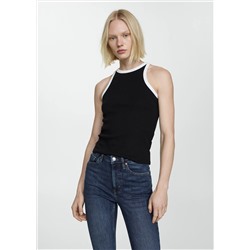 Jeans skinny tiro alto