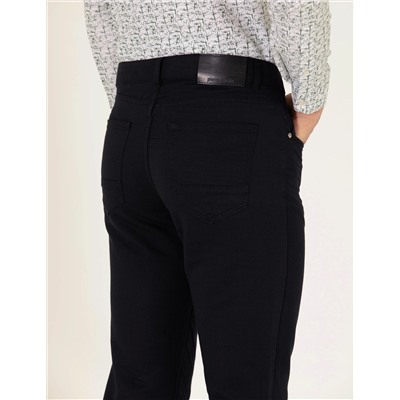 Siyah Slim Fit Kanvas Pantolon