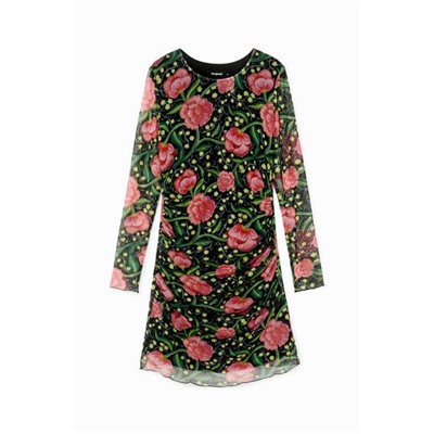 Vestido slim forro interior