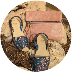 AB.Zapatos · 320-95 · azul+AB.Z · Pelle · 22-07 CERPIENTE (280) MAQUILLAJE АКЦИЯ