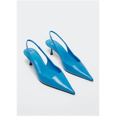 Zapato piel tacón -  Mujer | MANGO OUTLET Melilla