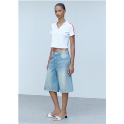 Polo algodón rayas contraste