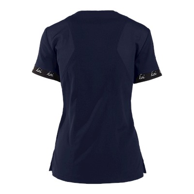 koi Lite™ Scrubs Limited Edition Goddess Zip Neck Top