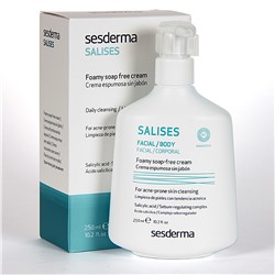 S*sd*rma Salises Crema espumosa sin jabón 250ml