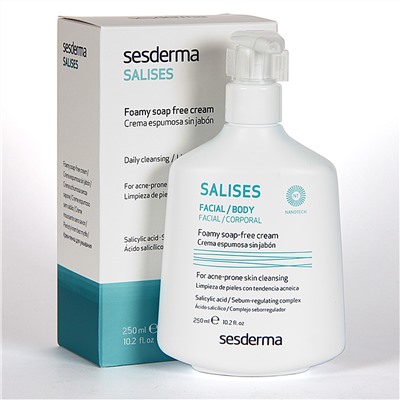 S*sd*rma Salises Crema espumosa sin jabón 250ml