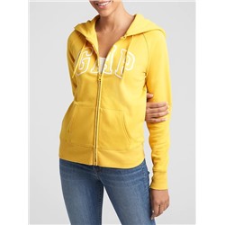 Gap Logo Zip Hoodie In Fleece