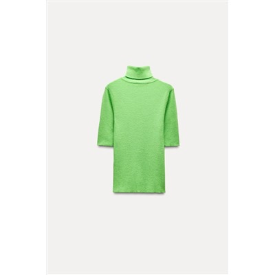 HIGH NECK KNIT SWEATER