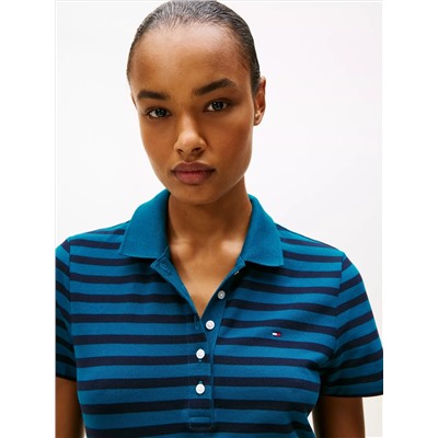 Stripe Polo Dress