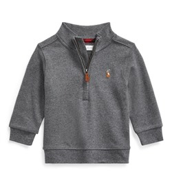 BABY BOY Cotton Interlock Pullover