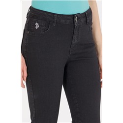 Kadın Siyah Jean Pantolon