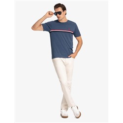 SIGNATURE TRICOT PIECED JERSEY T-SHIRT