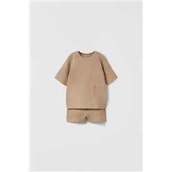 BABY/ CONJUNTO WAFFLE LISO