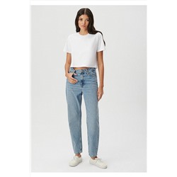 MaviHappy Kolej Gölgeli Indigo Si Jean Pantolon 101453-85599