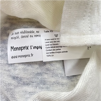 Женская льняная рубашка MONOPRI*X Цена на оф.сайте 37,99€