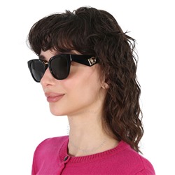 Dolce & Gabbana  Dark Grey Butterfly Ladies Sunglasses