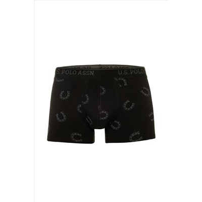 Erkek Siyah 3'lü Boxer