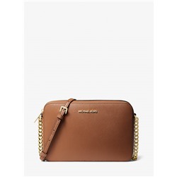 Jet Set Large Saffiano Leather Crossbody Bag