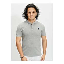 U.S. Polo Assn. Erkek Gri Tişört G081SZ011.000.1191547