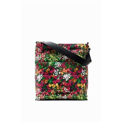 Bolso saco grande floral