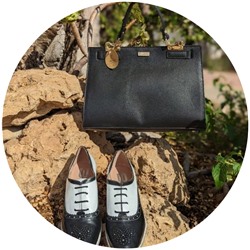 BDA · 6180 Negro+Ab.Zapatos PELLE Birkin/2 (720) NEGRO АКЦИЯ
