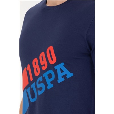 Erkek Lacivert Bisiklet Yaka Tişört