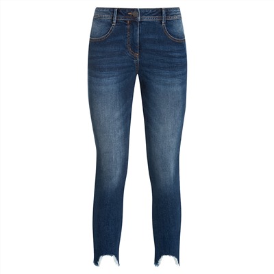 7/8 Damen Jeggings mit Fransen