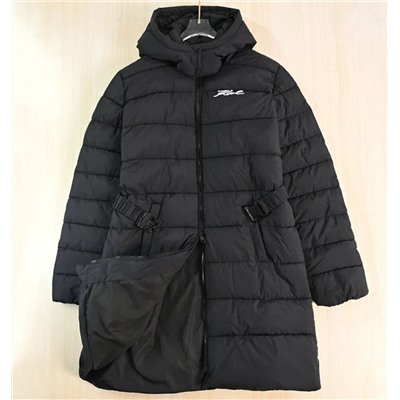 Женское утепленное теплое хлопковое пальто средней длины  KARL LAGERFEL*D ОРИГИНАЛ! 😎