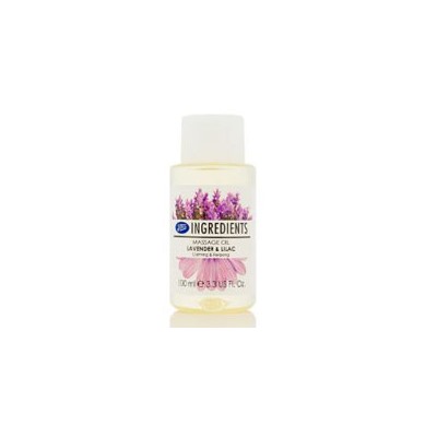 Массажное ароматное масло "Лаванда и сирень" от Boots 100 мл / Boots Massage oil Lavender&Lilac 100ml