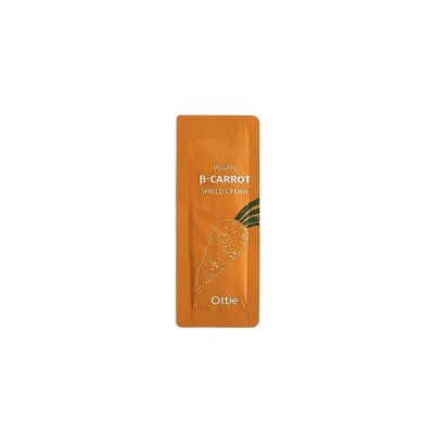 [Sample] Vegan Beta-Carrot Shield Cream (10ea)