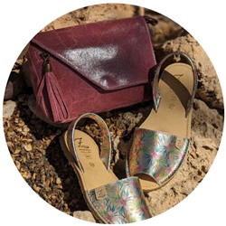 AB.Zapatos · 3207 · LIRIOS PLATINO+Pelle 11/03 flieder