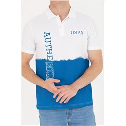 Erkek Saks Polo Yaka Tişört