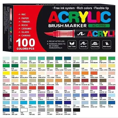 Акриловые фломастеры. Вес прописан на фото