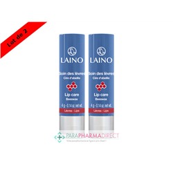 Laino Stick Soin des Lèvres à la Cire d'Abeille 2x4gLot  × 2