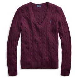 POLO RALPH LAUREN Cable Wool-Cashmere Sweater