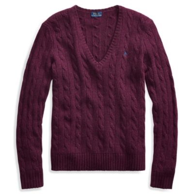 POLO RALPH LAUREN Cable Wool-Cashmere Sweater
