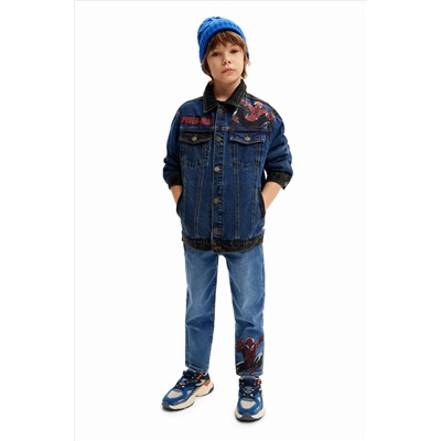 Chaqueta vaquera trucker Spiderman
