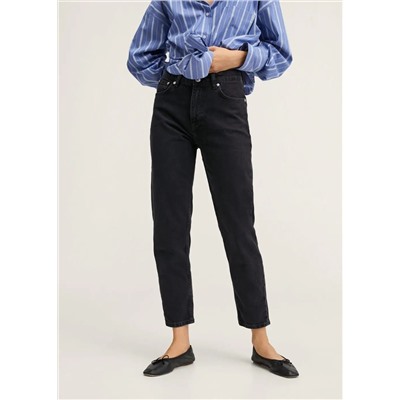 Vaqueros mom tiro alto -  Mujer | MANGO OUTLET España