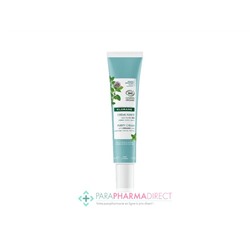 Klorane Crème Pureté À La Menthe Bio Pour Peaux Mixtes À Grasses 40ml