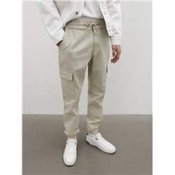 Jogger mit elastischem Taillenbund