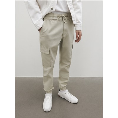 Jogger mit elastischem Taillenbund