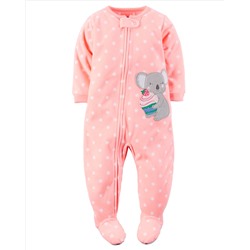1-Piece Fleece PJs
