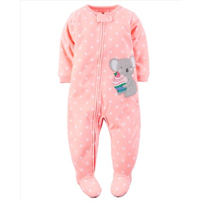 1-Piece Fleece PJs