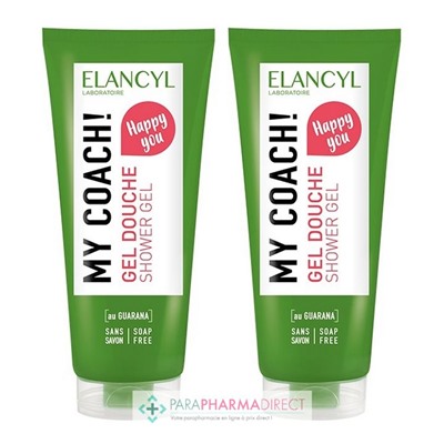 Elancyl My Coach Gel Douche LOT 2x200mlLot  × 2