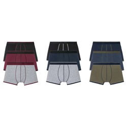 LIVERGY Herren Boxer, 3 Stück, mit Baumwolle