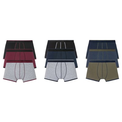 LIVERGY Herren Boxer, 3 Stück, mit Baumwolle