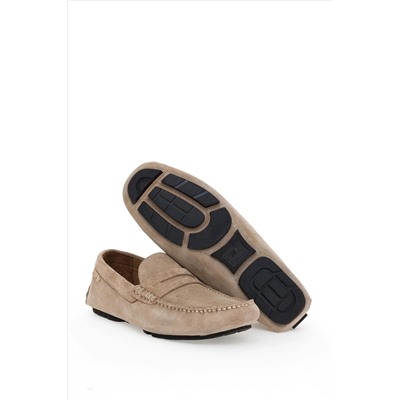 Erkek Bej Loafer