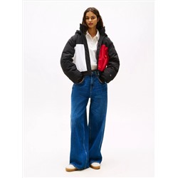 Flag Cropped Puffer