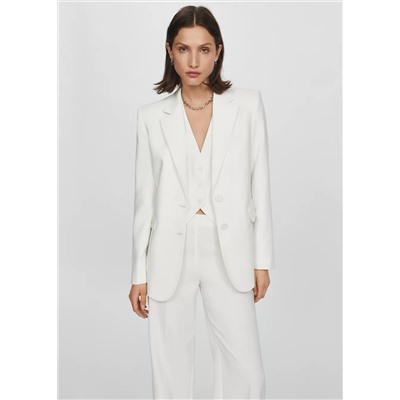 Americana traje recta